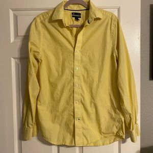 GAP Longsleeve Yellow Slim Fit Button Up